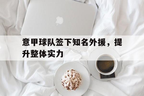 海德官方网站-意甲球队签下知名外援，提升整体实力